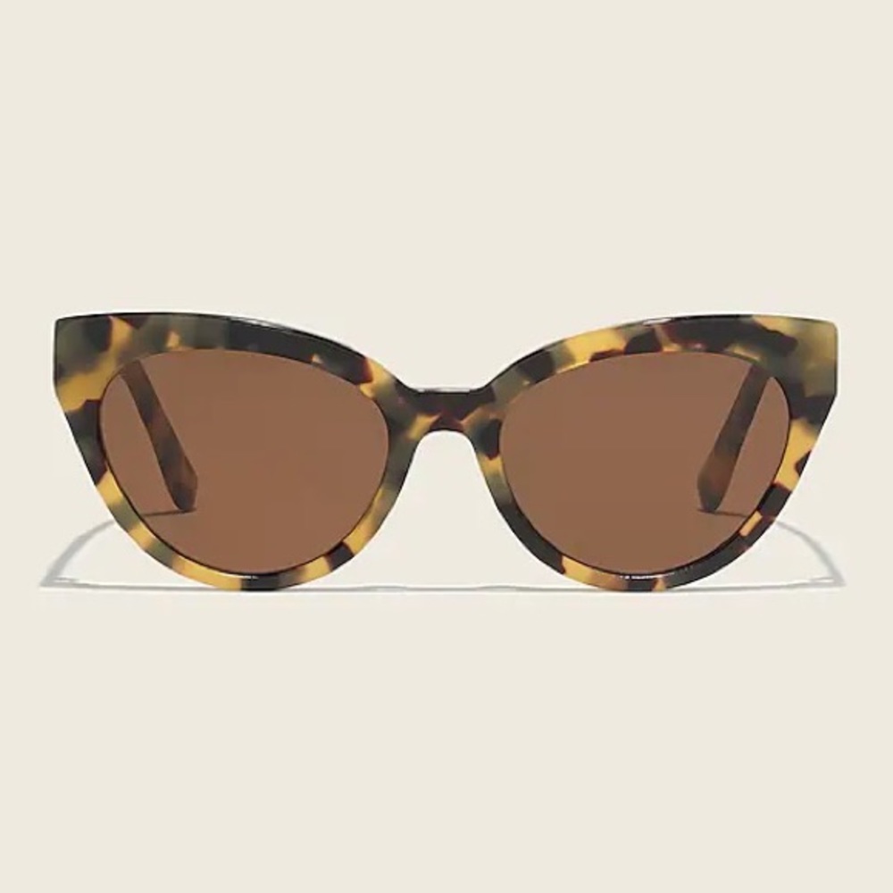 NIB J.Crew Pacific cat-eye sunglasses in tortoise
